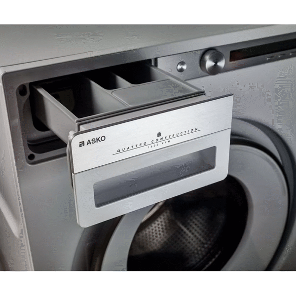 Máquina de lavar de carregamento frontal BASTANTE W4114C.W/3