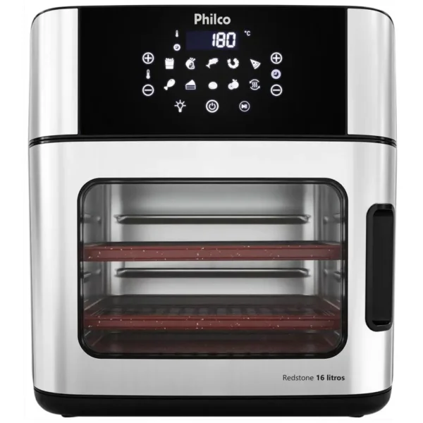 Air Fryer Philco Redstone PAF16A Preta com Timer 16L